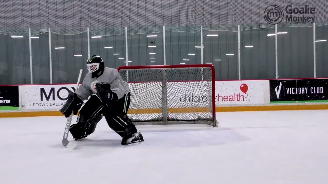 Hockey Goalie Drills and Exercises for Practice