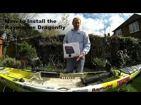 How to Install the Raymarine Dragonfly on a Fishing Kayak 