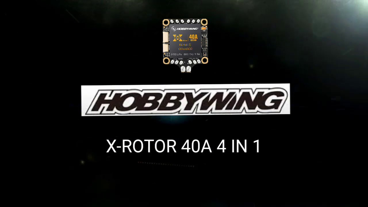 Test speed HobbyWing X-Rotor micro 40A 4 IN 1 DShot 600