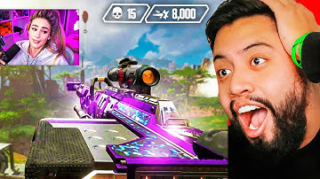 Apex NOOBS react to LuluLuvely (KRABER QUEEN)