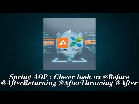Spring AOP Ch-4