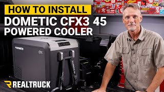 How to Install Dometic CFX3 45 Powered Cooler and Slide on a 2022 Tundra