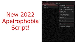 Apeirophobia Scripts  ESP AND MORE! 