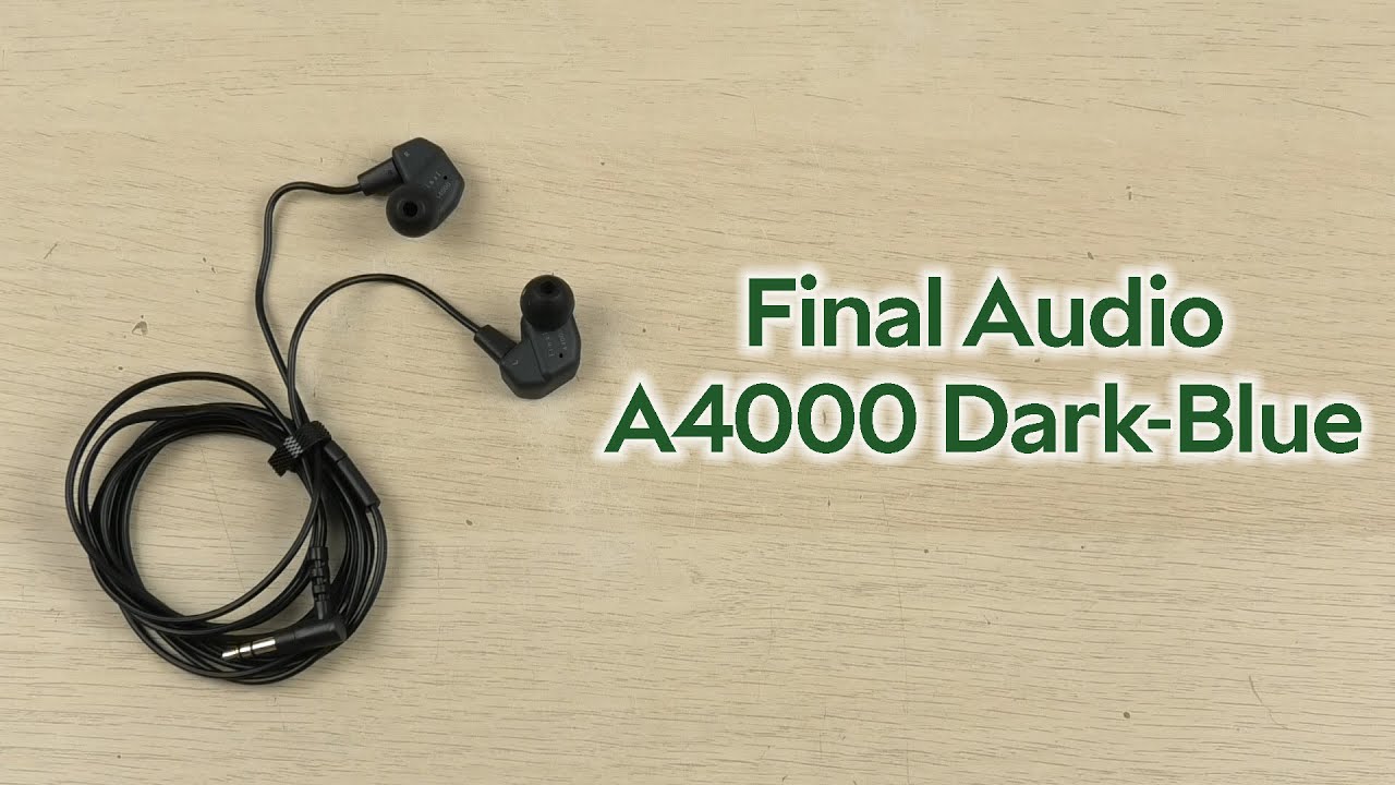 Наушники Final Audio A4000 Dark-Blue (90403540) купить в интернет