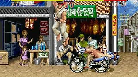 Street Fighter II Champion Edition Sharp X68000 HYPERSPIN NOT MINE VIDEOS X 68000