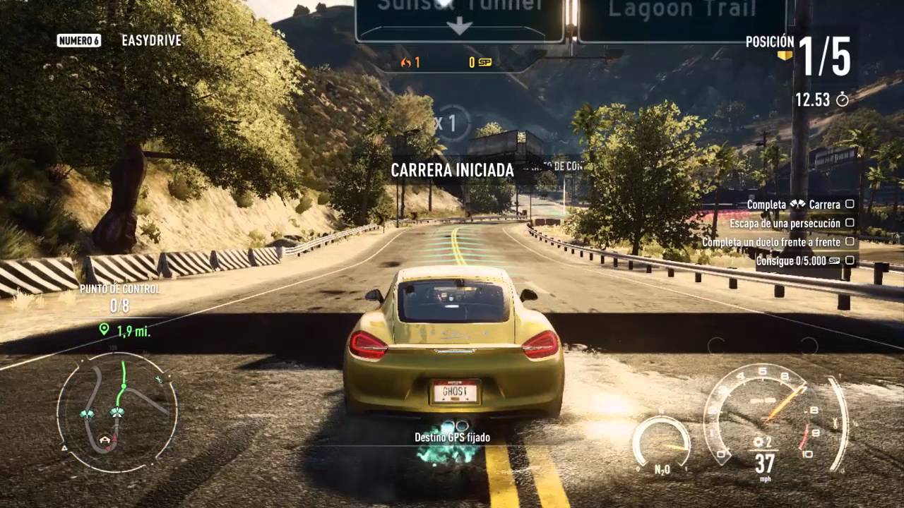 Gameplay Need For Speed Rivals PC (Intel HD 4000)