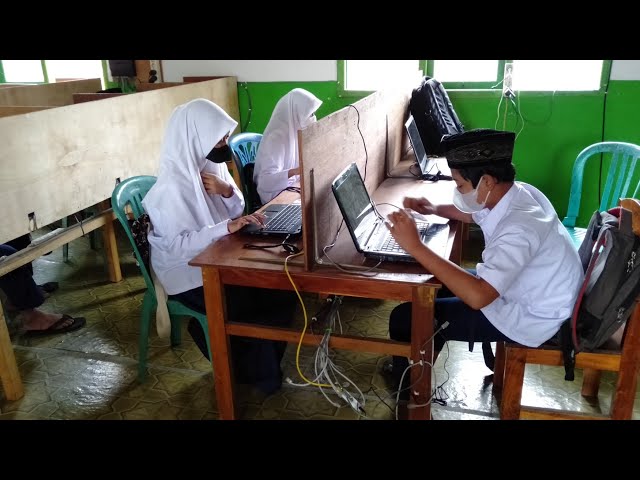 Gladi ANBK MTs Ma'arif NU 19 Assalamah hari Kedua Tahun 2021 class=