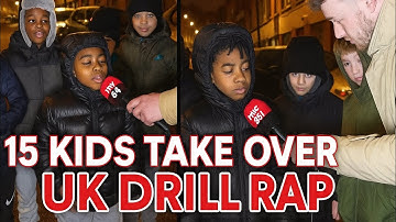 15 kids Take Over UK Drill Rap | What I Created with Sora 2 