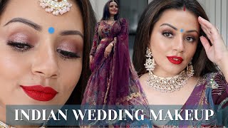 INDIAN WEDDING MAKEUP GRWM | KAUSHAL BEAUTY screenshot 5