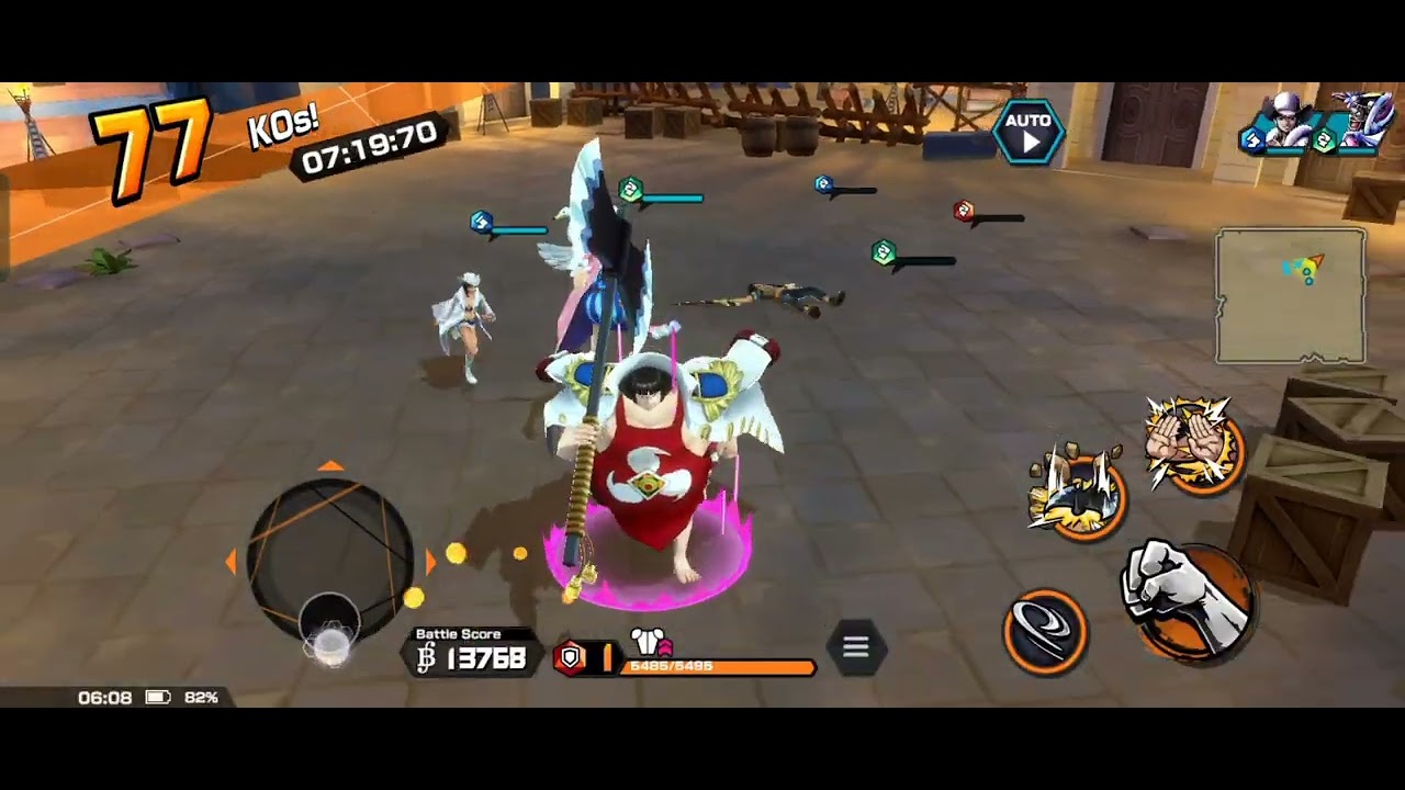 The Most Defensive Man in the World Sentomaru Survival 100 Gameplay | One Piece Bounty Rush