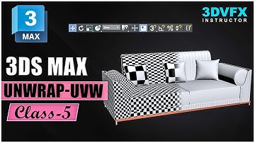 Master UVW Unwrapping for Sofas in 3ds Max | Beginner