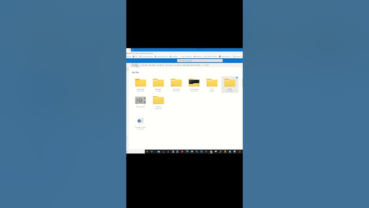 Grant access right to folder on onedrive youtube