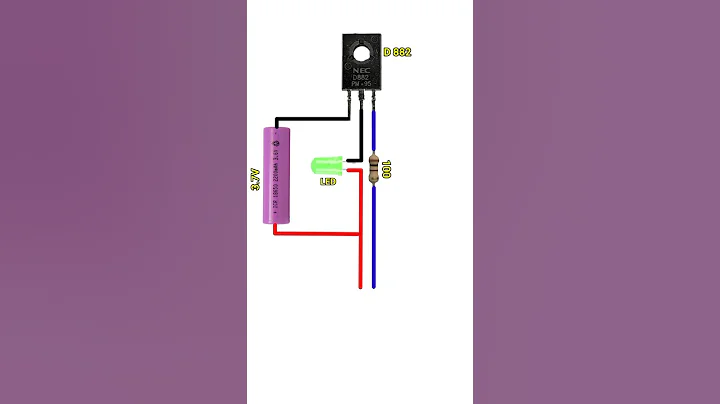 D882 transistor project #trending #project #shors