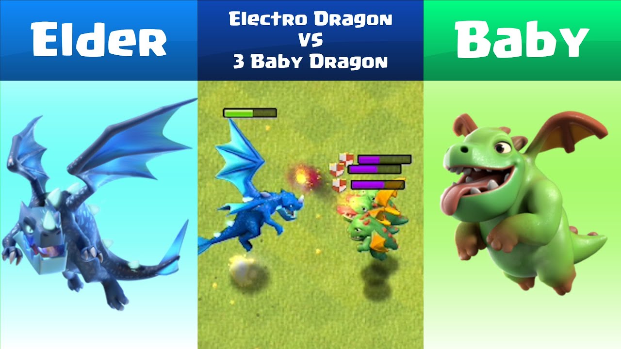 IDEAS] Baby electro dragon troop idea - which stuns defenses for when  enraged! : r/ClashOfClans