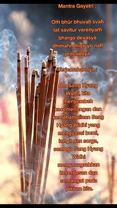 Mantram Gayatri