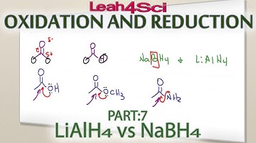 LiAlH4 vs NaBH4 Carbonyl Reactions and Selective Reduction