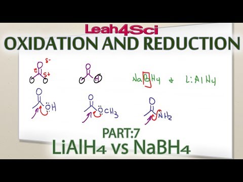 Видео: Разница между LiAlH4 и NaBH4