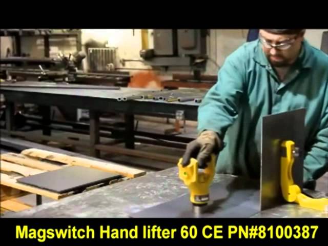 60 CE Hand Lifter 2011 | Технология Magswitch