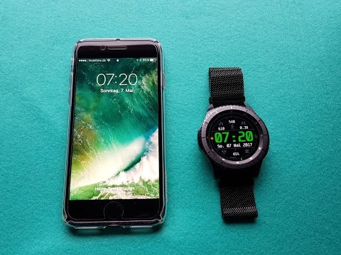 Samsung Gear S3 mit iPhone verbinden: Installation unter iOS