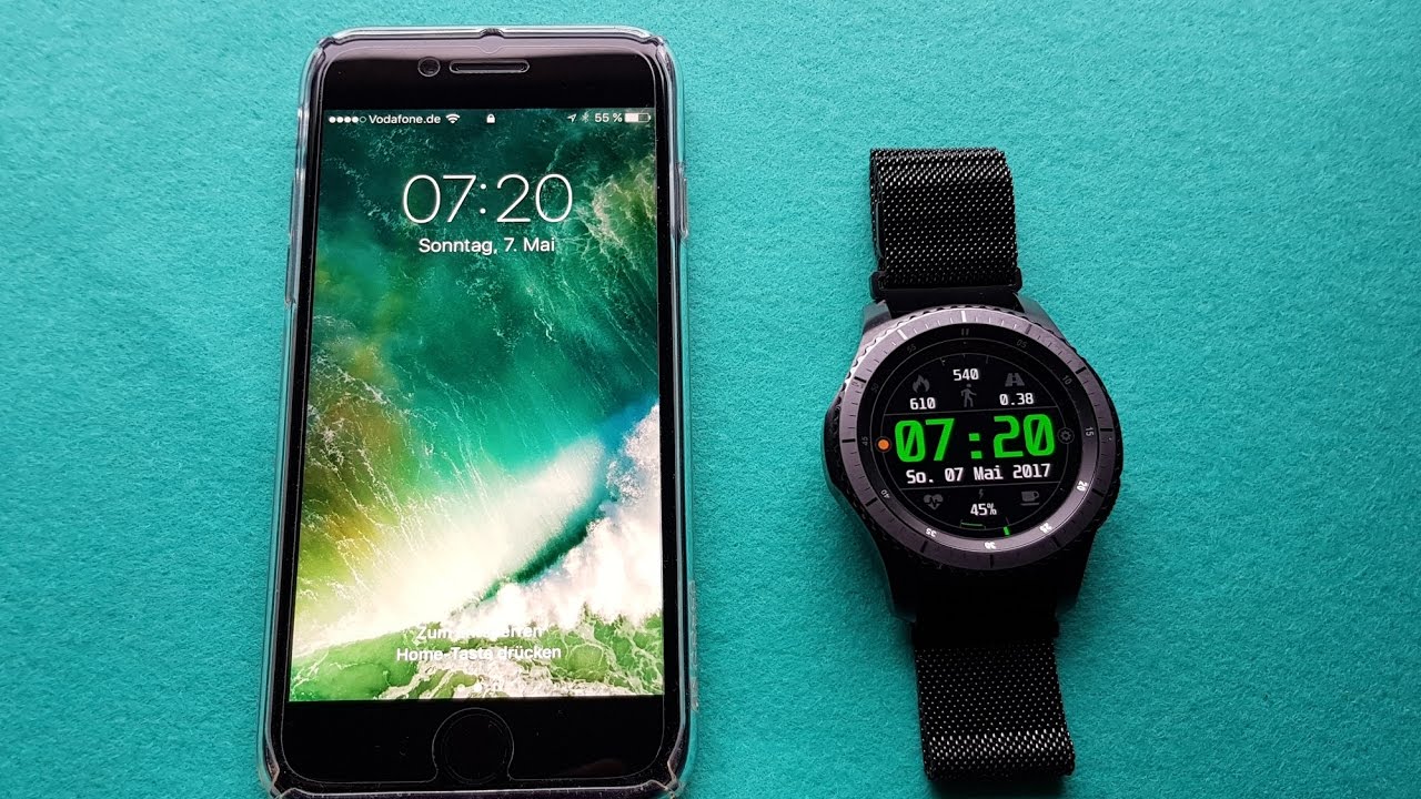 samsung gear s3 frontier iphone 6