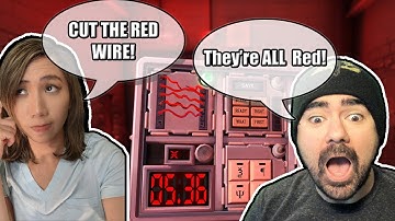 Can my wife talk me through DISARMING A BOMB?! Keep Talking and Nobody Explodes ft Nigiri21Sushi