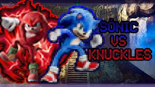 Sonic Movie 2 - Movie Sonic VS Movie Knuckles Mania Plus Mod