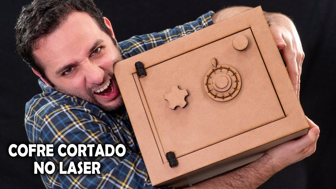 Fizemos um cofre caseiro turbinado! Fizemos um cofre caseiro turbinado!