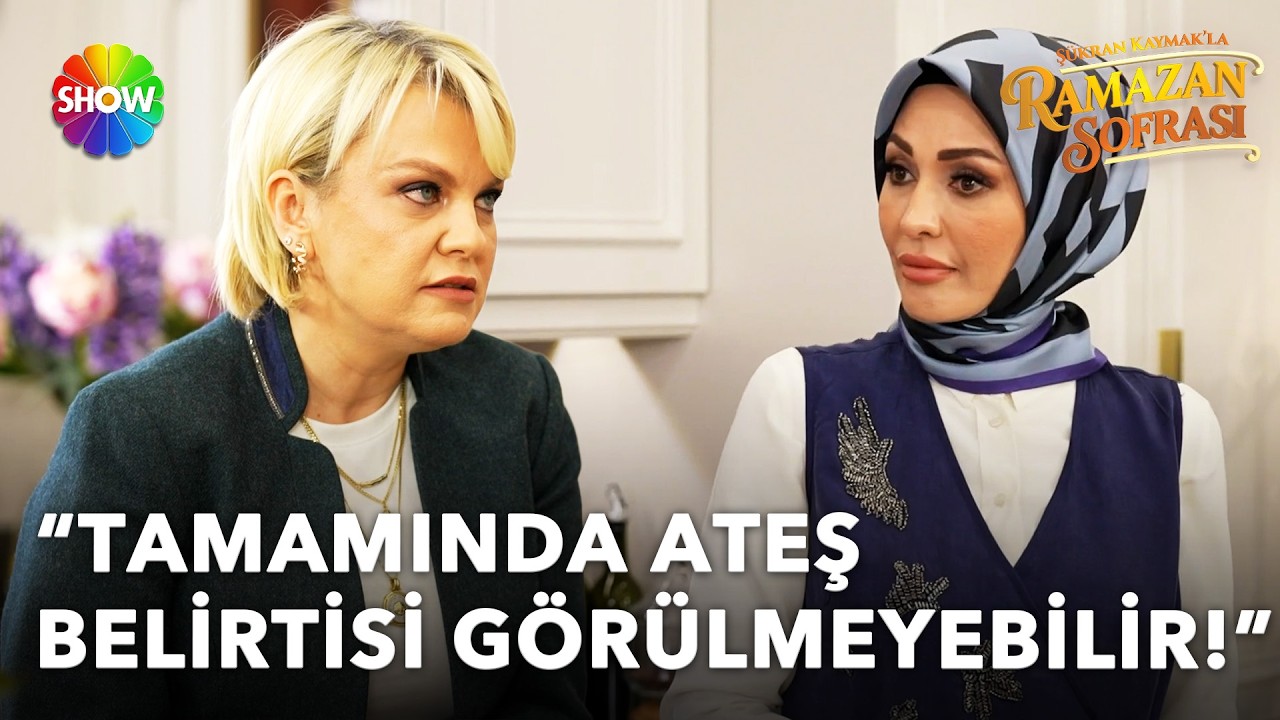 Aslıhan Demirel enfeksiyon hastalıklarını anlatıyor! | Şükran Kaymak'la Ramazan Sofrası 24. Bölüm