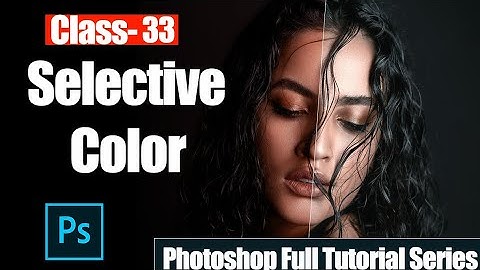 How To Create a Selective Color Photo Effect in Adobe Photoshop 2020 // Sk Editing//