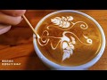 Amazing Cappuccino Latte Art Skills 2018☕️