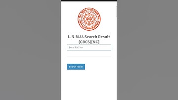 LNMU UG semester 1 result declared session 2024-28 #lnmu_ug_result