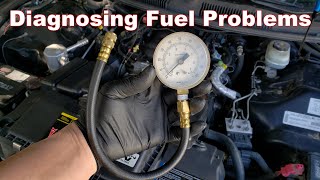 Diagnosing Fuel Problems  Fuel Pump? Fuel Regulator or Fuel Injector?