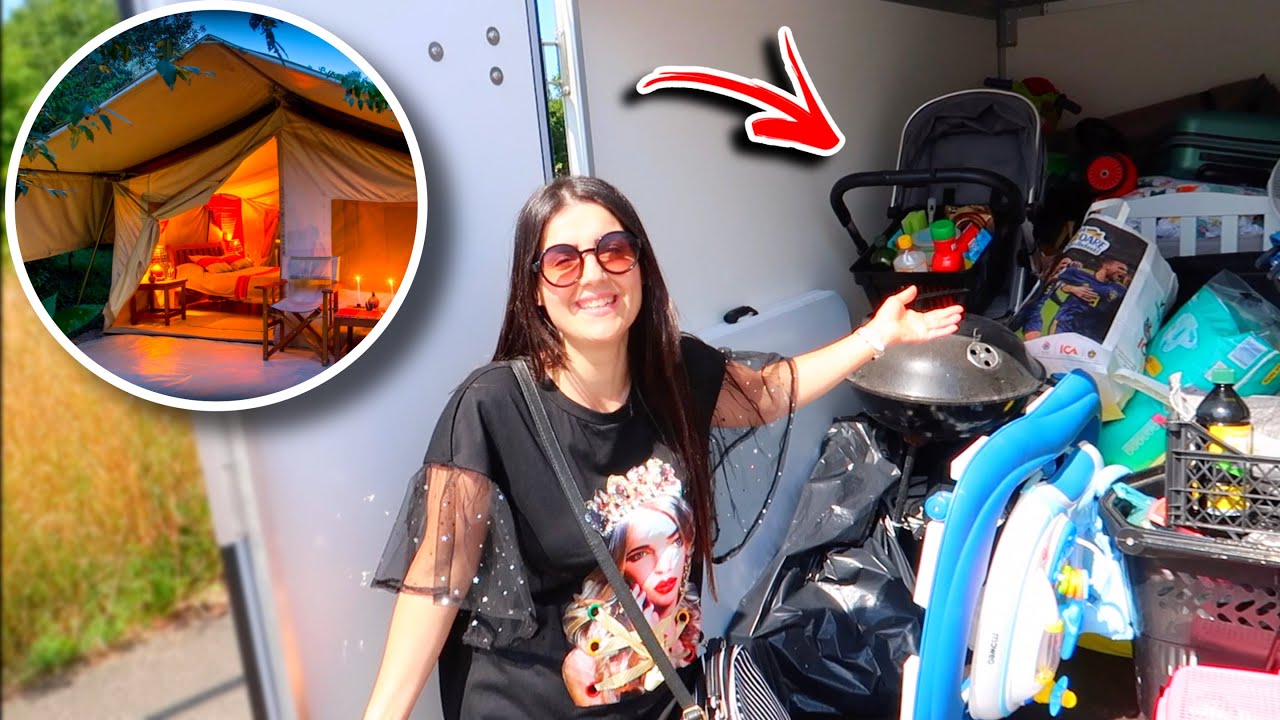تجهيزاتنا لرحلة تخييم | فكرة مجنونة 😅