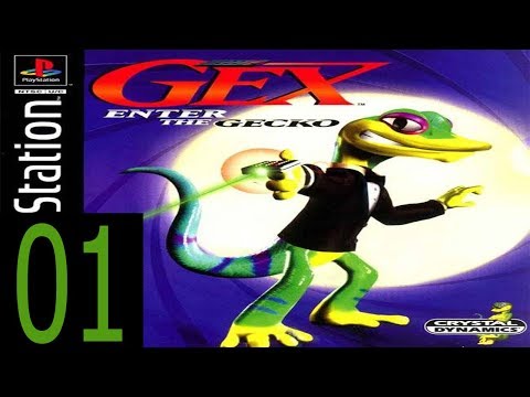 Gex 2 Enter the Gecko (PS1) Прохождение #1 Ужас ТВ