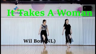 It Takes A Woman Linedance demo Intermediate @ARDONG linedance