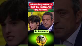 Kerim Rahmi Koç’tan Babası Ali Koç’a: Baba Fenerbahçe’nin Iyiliği Için Istifa Et