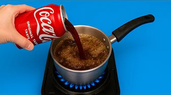 Boil COCA-COLA and discover the secret that 5-star hotels never reveal! SHOCKING