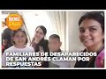 Familiares de desaparecidos de San Andrés claman por respuestas