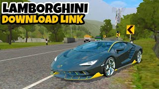 Lamborghini Car Mod in Bus Simulator Indonesia - Car Mod in Bussid - Bussid Bus Mod - Bussid Car Mod