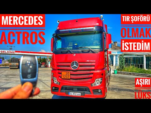 ÇARPIŞMA ÖNLEMEYİ DENEDİK! | MERCEDES BENZ ACTROS 1851 | NASIL KULLANILIYOR? AZICIK KULLANDIM