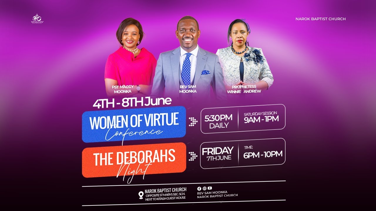 WOMEN OF VIRTUE CONFERENCE With Prophetess Winnie Andrew | DAY 3 | 06. ...