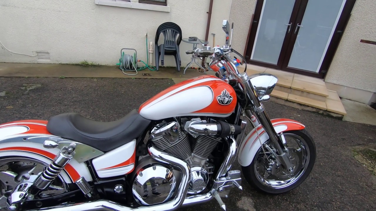 Honda vtx 1800c Now sold . - YouTube
