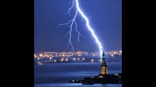 Close-Up Lightning strike Compilation with Horrifying Sound and Destruction |Thunder strikes