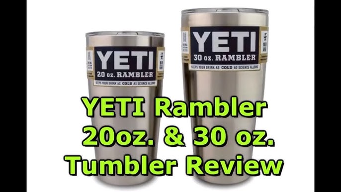 Custom Skins & Wraps For Yeti 20 oz Rambler Tumbler — MightySkins