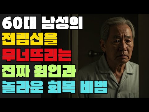 전립선비대증, 요실금, 성기능 저하까지 막는 60대 전립선 건강법 / 의사가 직접 알려주는 전립선 젊게 만드는 생활습관 7가지