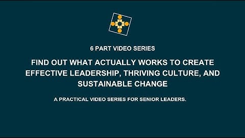 Breaking Through: Why do 70% of change initiatives fail