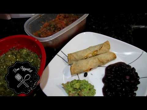 Baked Chicken Taquitos