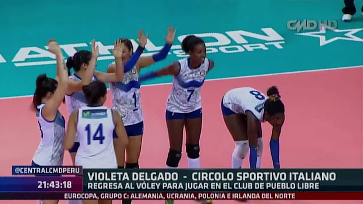 Central CMD: Violeta Delgado regresa al vley y ya ...
