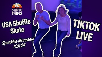 TikTok Live from Night 1 of the USA Shuffle Skate  at Sparkles, in Kennesaw, GA 10/11/24