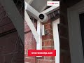 Install 4K Resolution Hikvision Camera At Front Door | Security Cameras for Home &amp; Business #shorts